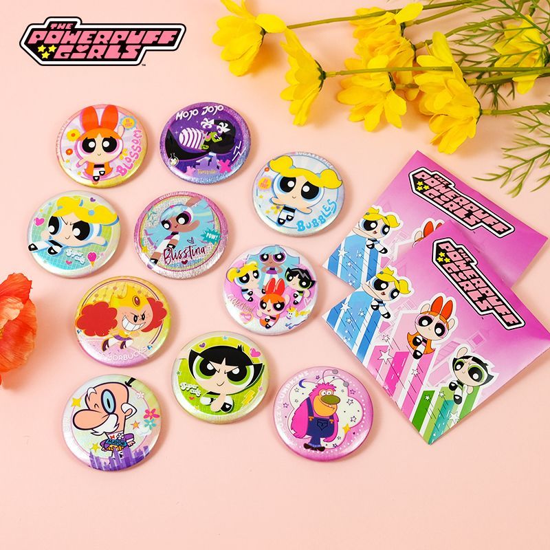 Embroidery Reddit - Caixa Completa de Merchandising Oficial Powerpuff