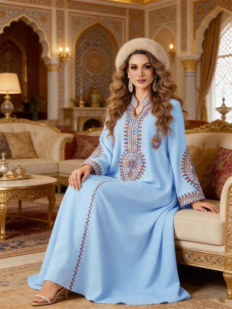 Embroidery Kebaya - Vestido de Festa Bordado para Mulheres
