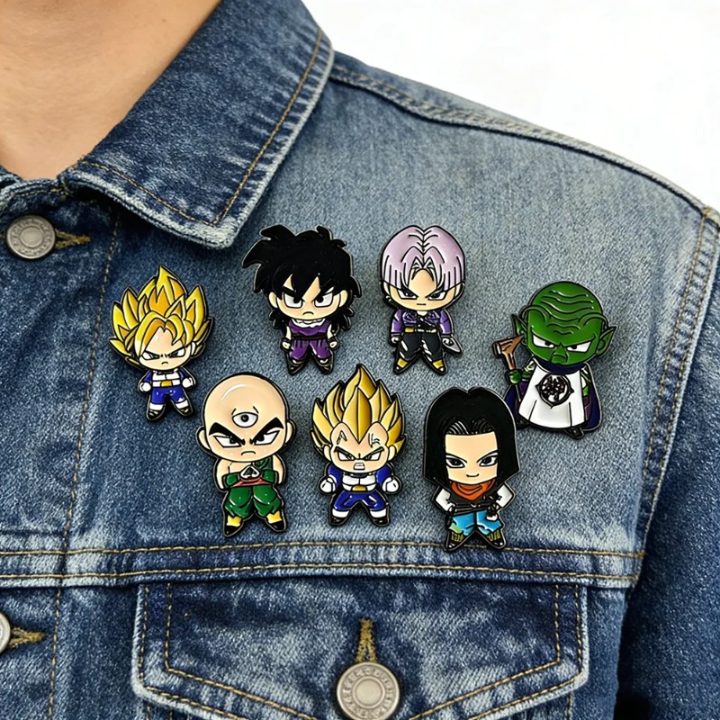 Conjunto de 7 Broches de Anime - Embroidery Reddit avaliação e preço
