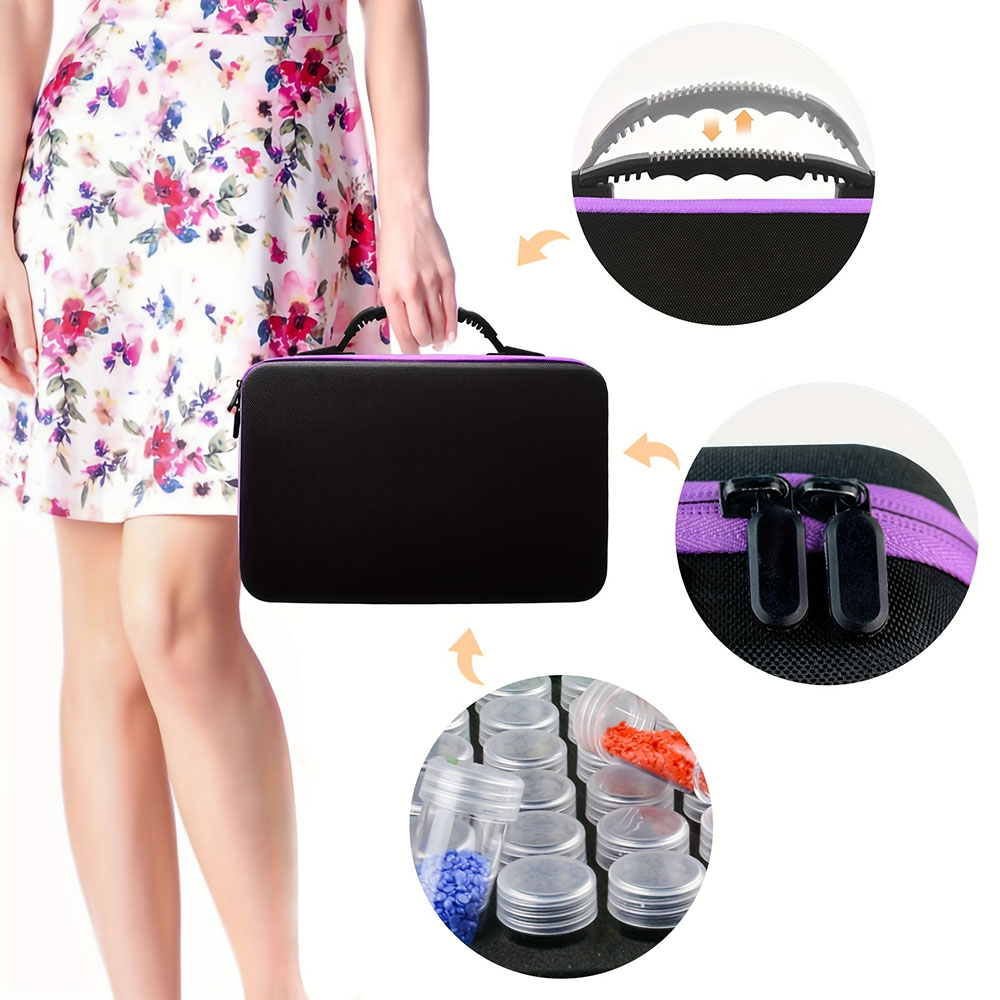 Bolsa Portátil para Armazename - Embroidery Bag avaliação e preço