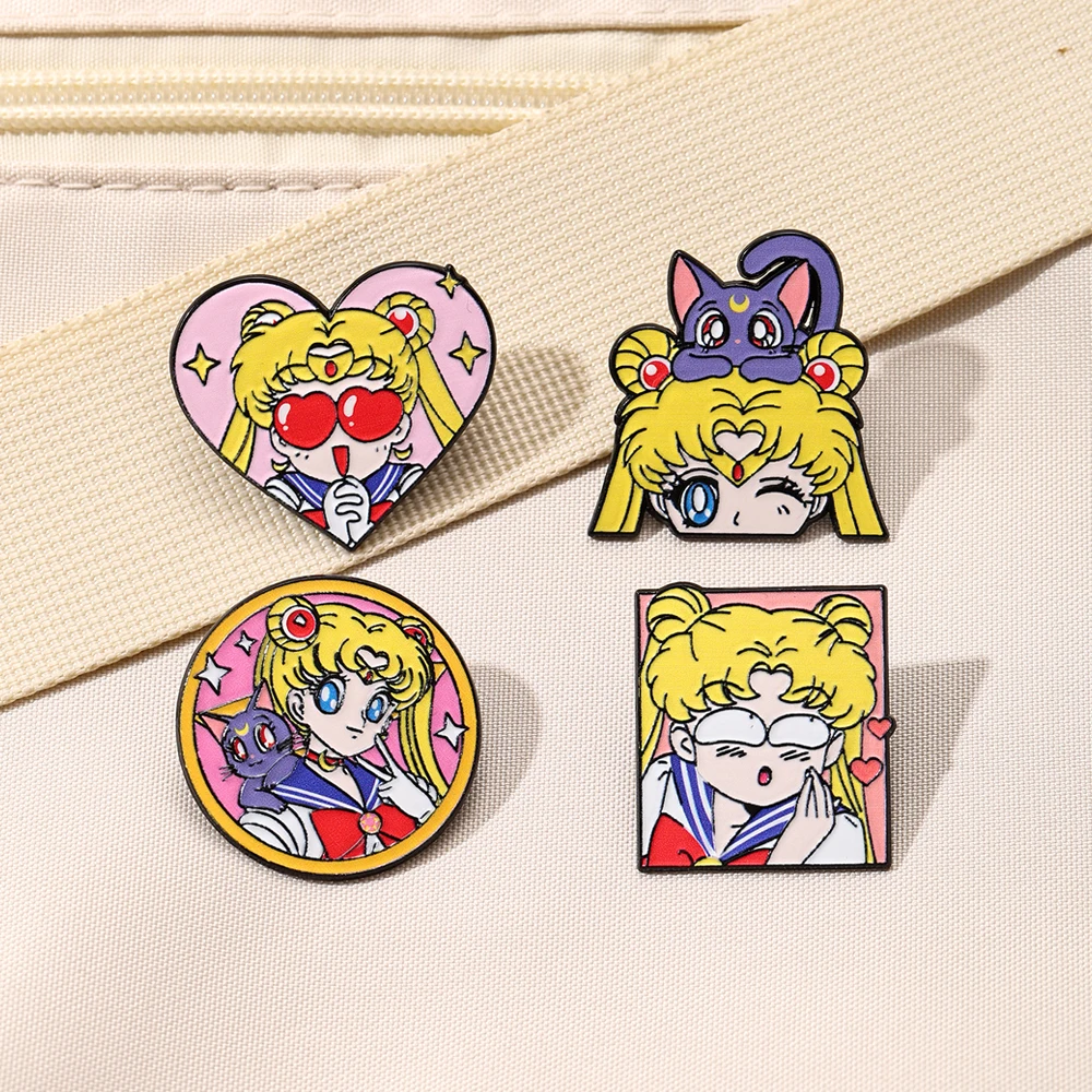 4 Pcs Broches de Esmalte em Fo - Embroidery Reddit avaliação e preço