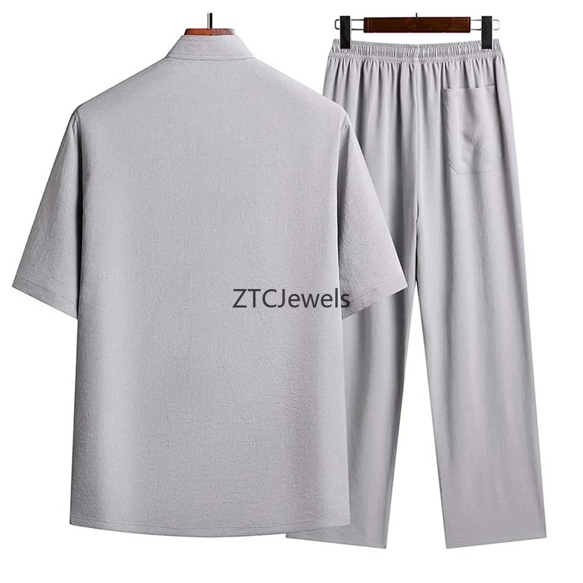 Traje Tradicional de Kung Fu C - Embroidery Cotton Shirt avaliação e preço